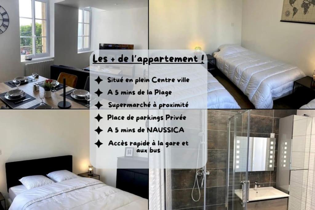 Apartamento Les Vagues D'Opale Boulogne-sur-Mer Exterior foto
